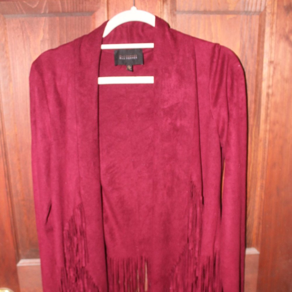 Suede Fringed Jacket